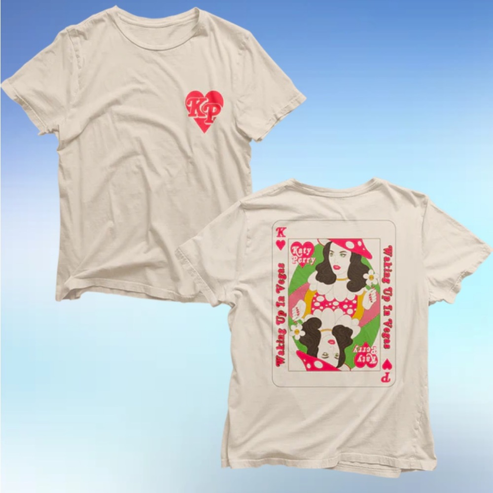 Katy Perry Vegas Poker Shirt